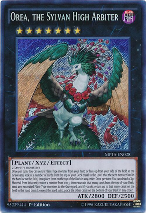 Orea, the Sylvan High Arbiter MP15-EN028 card from 2015 Mega-Tins Mega Pack