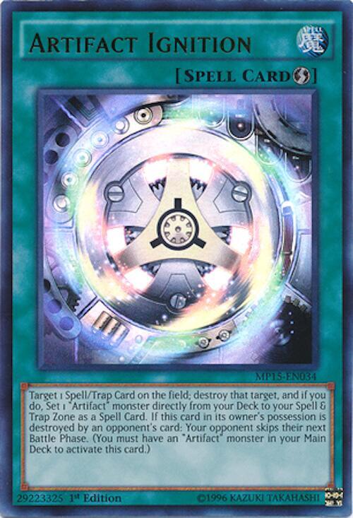 Artifact Ignition MP15-EN034 card from 2015 Mega-Tins Mega Pack