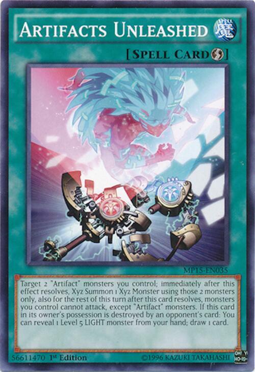 Artifacts Unleashed MP15-EN035 card from 2015 Mega-Tins Mega Pack