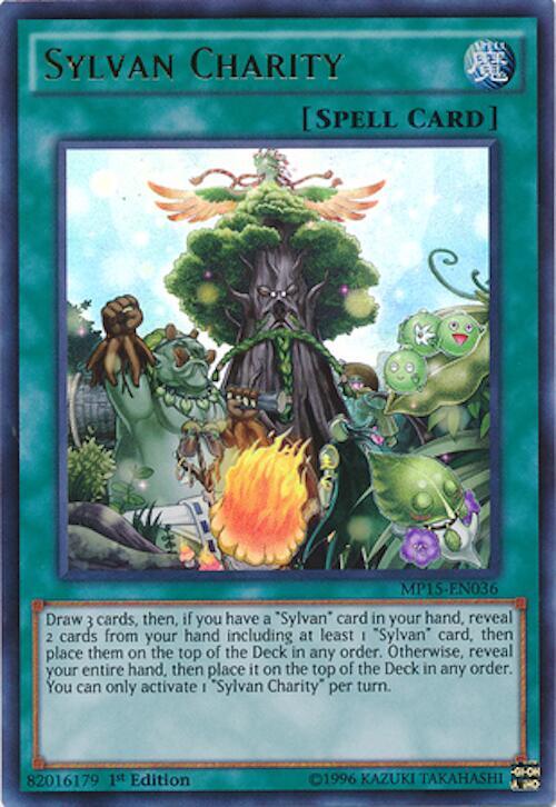Sylvan Charity MP15-EN036 card from 2015 Mega-Tins Mega Pack