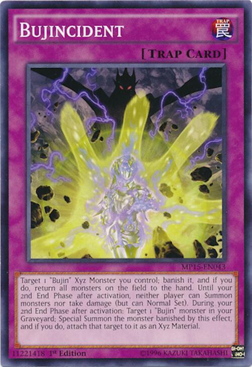 Bujincident MP15-EN043 card from 2015 Mega-Tins Mega Pack