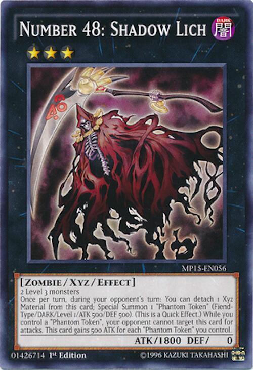 Number 48: Shadow Lich MP15-EN056 card from 2015 Mega-Tins Mega Pack