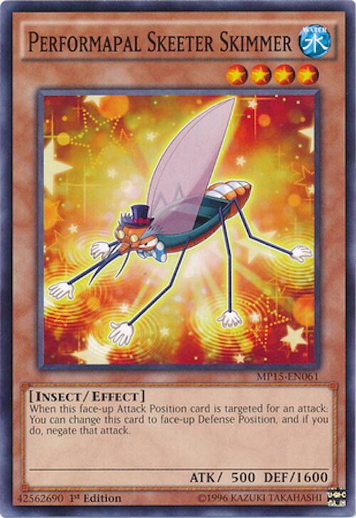 Performapal Skeeter Skimmer MP15-EN061 card from 2015 Mega-Tins Mega Pack