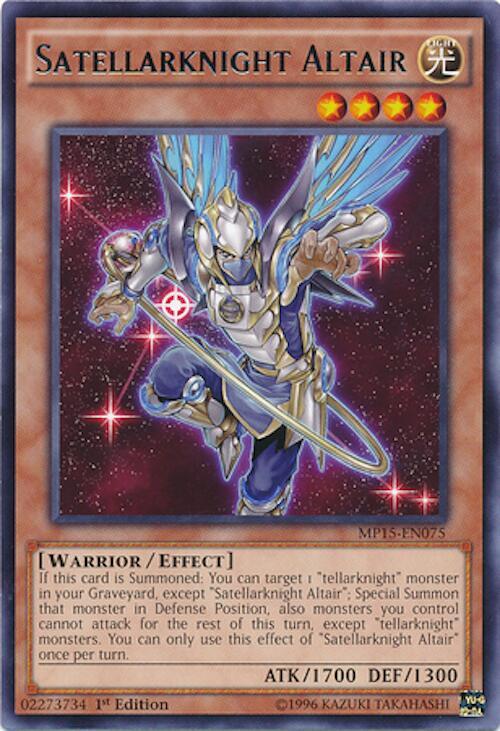 Satellarknight Altair MP15-EN075 card from 2015 Mega-Tins Mega Pack