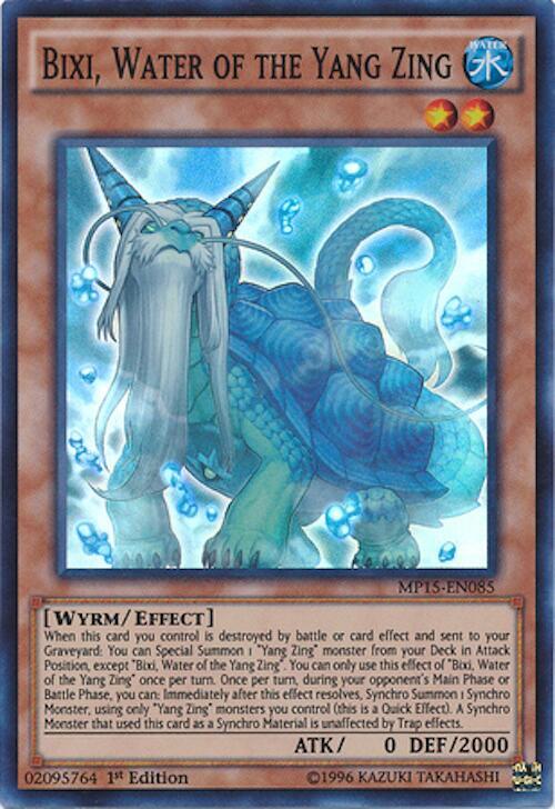 Bixi, Water of the Yang Zing MP15-EN085 card from 2015 Mega-Tins Mega Pack