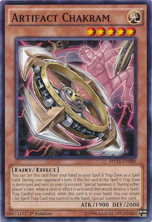 Artifact Chakram MP15-EN088 card from 2015 Mega-Tins Mega Pack