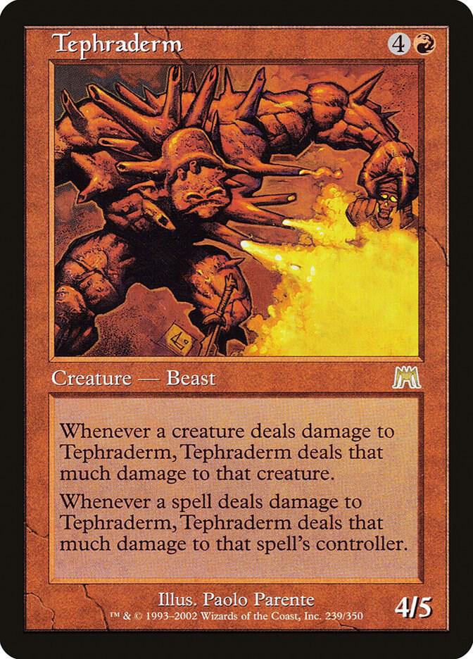 Tephraderm 239 card from Onslaught