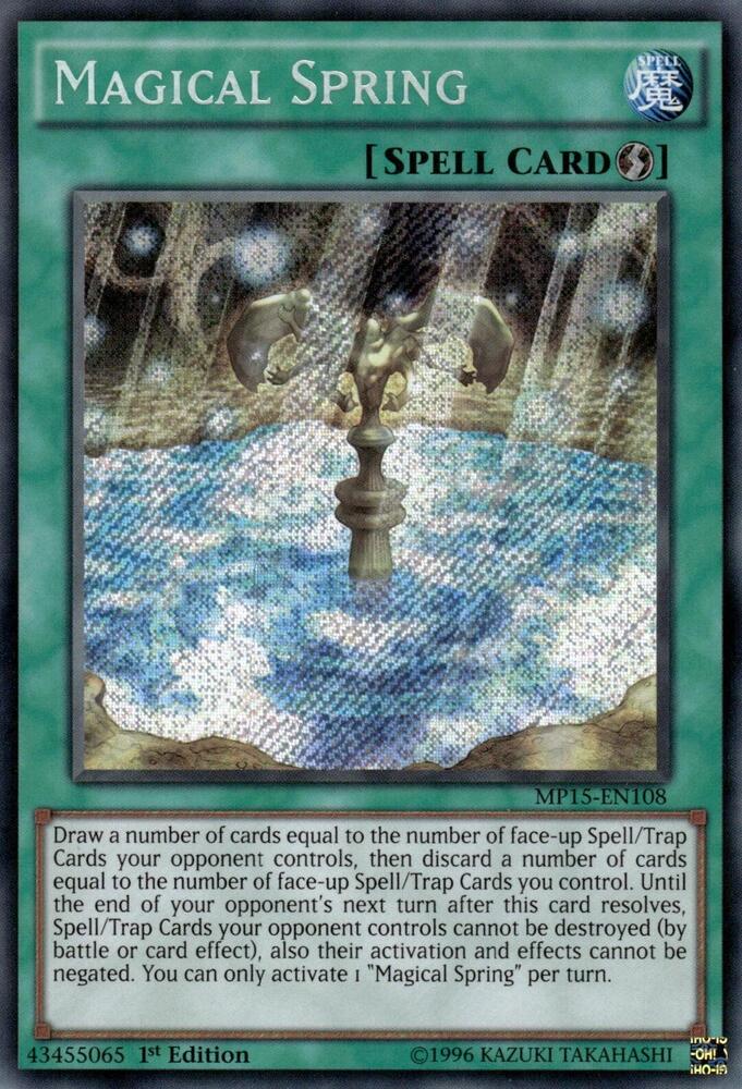 Magical Spring MP15-EN108 card from 2015 Mega-Tins Mega Pack