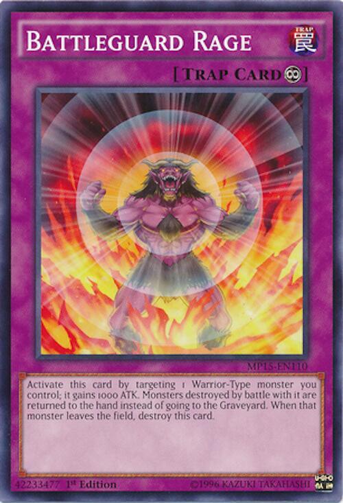 Battleguard Rage MP15-EN110 card from 2015 Mega-Tins Mega Pack