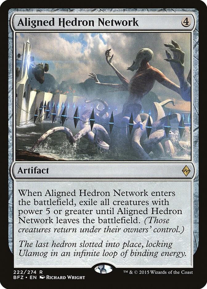 Aligned Hedron Network 222 card from Battle for Zendikar
