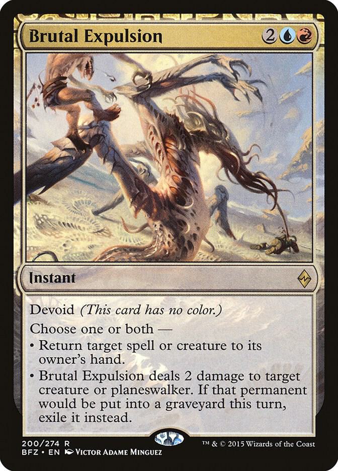 Brutal Expulsion 200 card from Battle for Zendikar