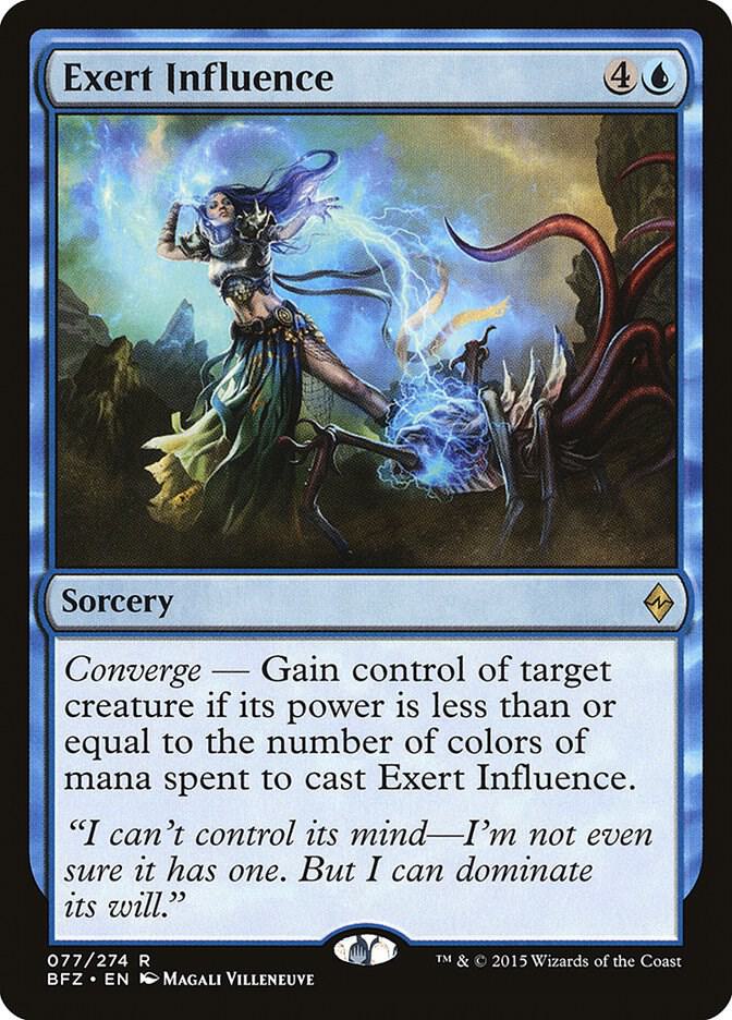 Exert Influence 77 card from Battle for Zendikar
