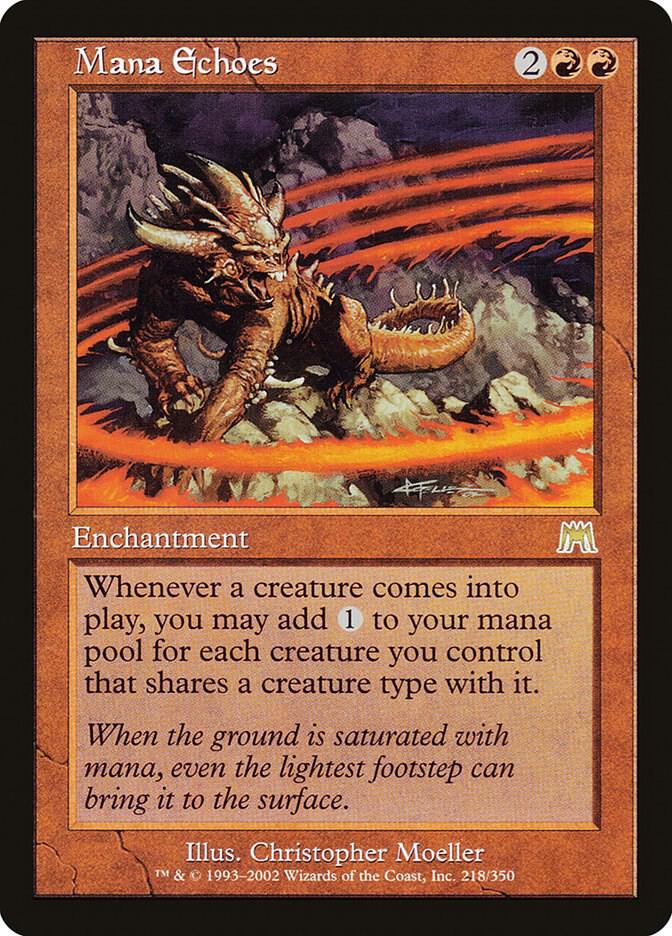 Mana Echoes 218 card from Onslaught