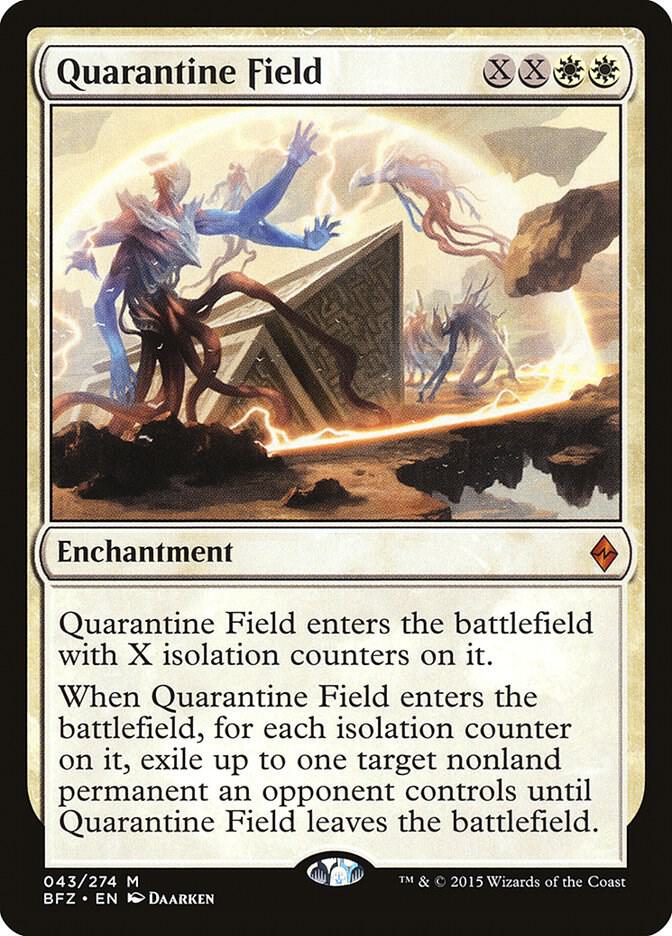 Quarantine Field 43 card from Battle for Zendikar