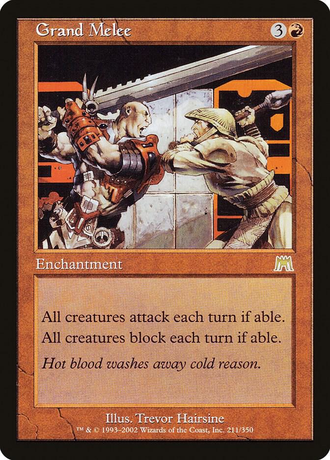 Grand Melee 211 card from Onslaught