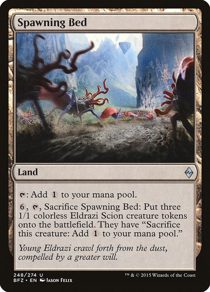 Spawning Bed 248 card from Battle for Zendikar