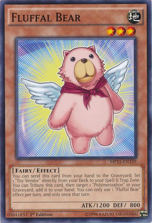 Fluffal Bear MP15-EN139 card from 2015 Mega-Tins Mega Pack