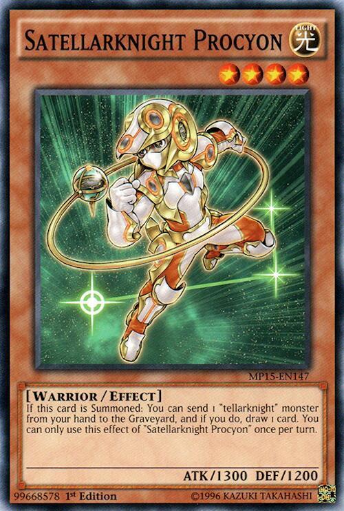 Satellarknight Procyon MP15-EN147 card from 2015 Mega-Tins Mega Pack