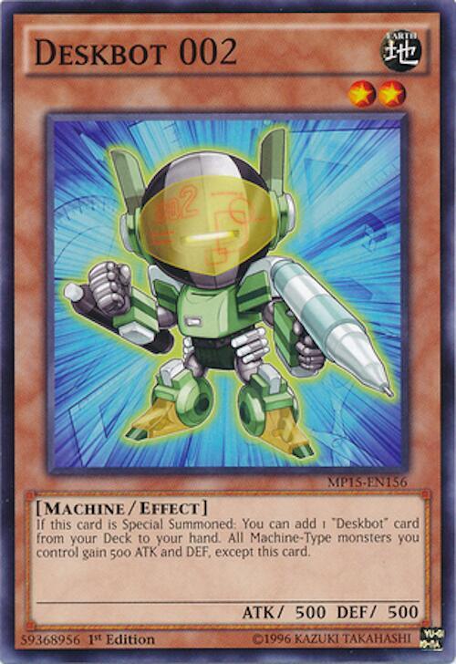 Deskbot 002 MP15-EN156 card from 2015 Mega-Tins Mega Pack
