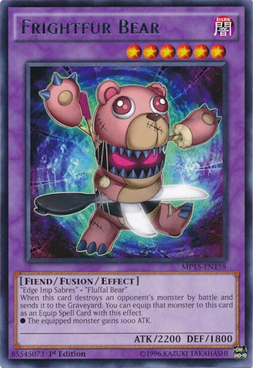Frightfur Bear MP15-EN158 card from 2015 Mega-Tins Mega Pack