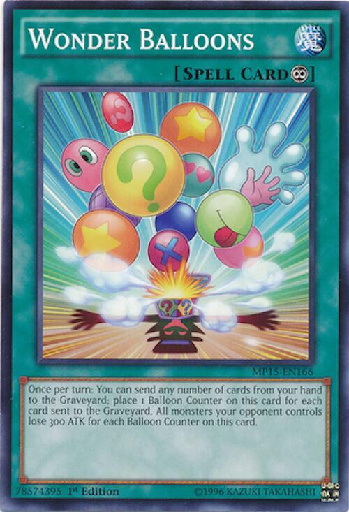 Wonder Balloons MP15-EN166 card from 2015 Mega-Tins Mega Pack