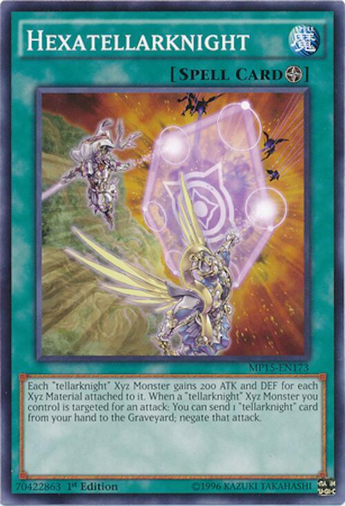 Hexatellarknight MP15-EN173 card from 2015 Mega-Tins Mega Pack