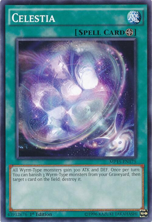 Celestia MP15-EN175 card from 2015 Mega-Tins Mega Pack