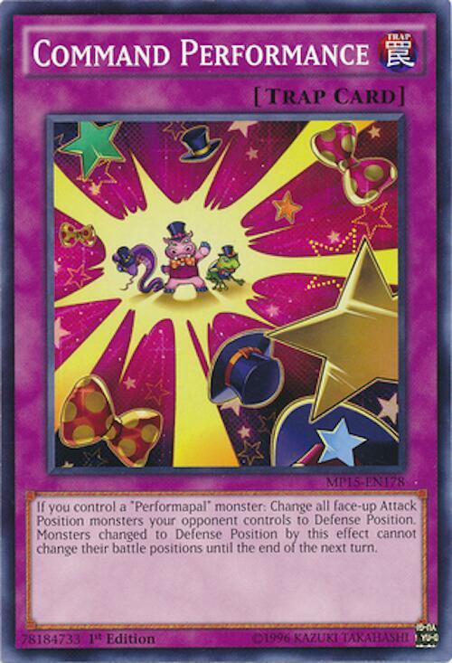 Command Performance MP15-EN178 card from 2015 Mega-Tins Mega Pack