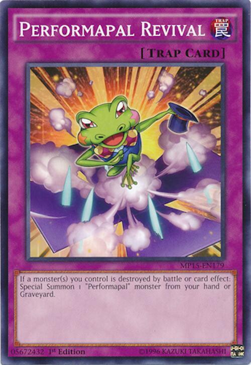 Performapal Revival MP15-EN179 card from 2015 Mega-Tins Mega Pack