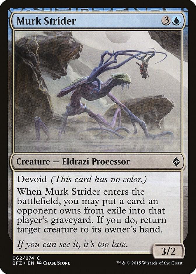 Murk Strider 62 card from Battle for Zendikar