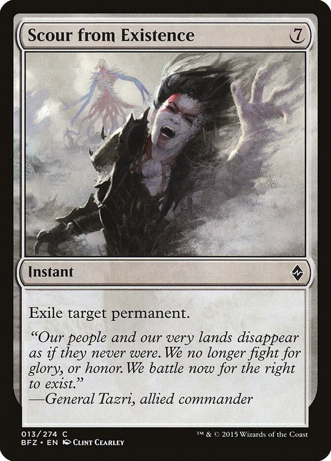 Scour from Existence 13 card from Battle for Zendikar