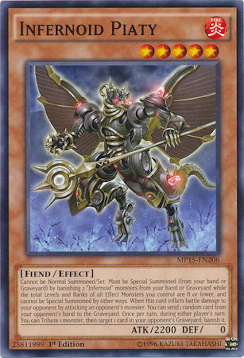 Infernoid Piaty MP15-EN206 card from 2015 Mega-Tins Mega Pack