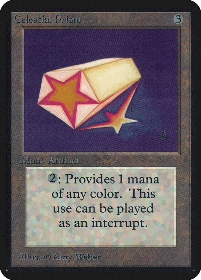 Celestial Prism card from Alpha Edition