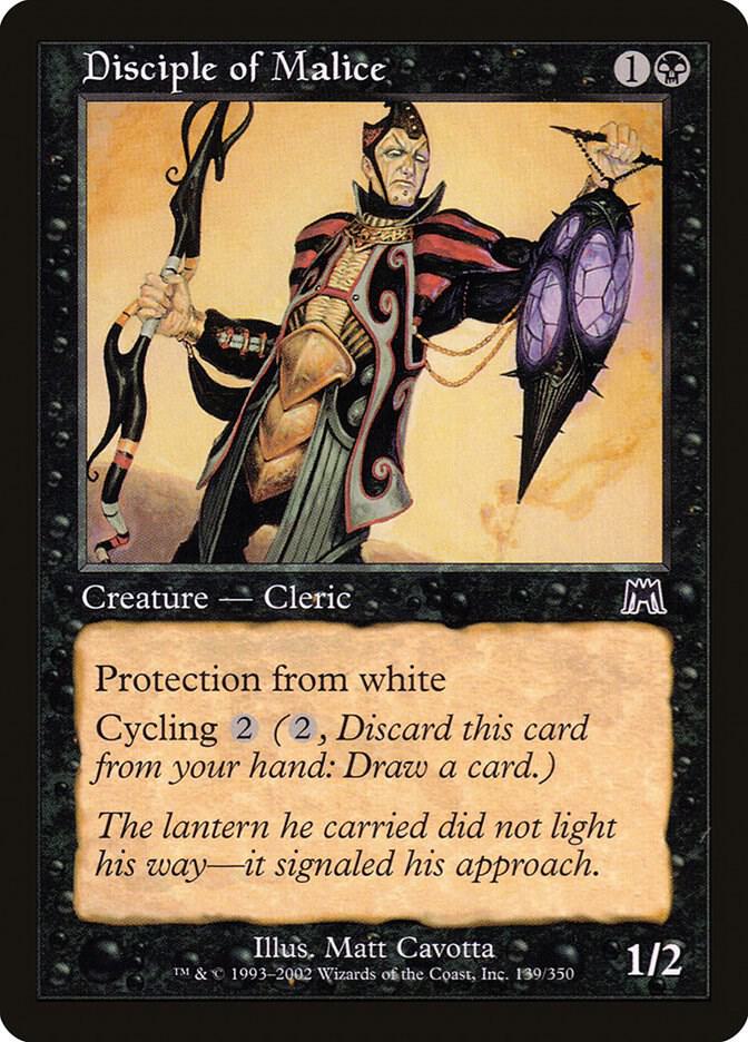 Disciple of Malice 139 card from Onslaught
