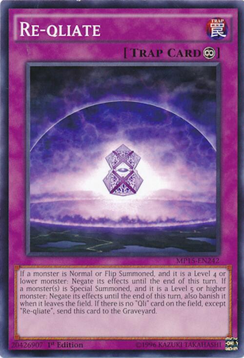 Re-qliate MP15-EN242 card from 2015 Mega-Tins Mega Pack