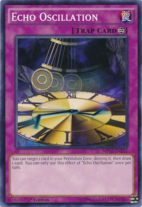 Echo Oscillation MP15-EN243 card from 2015 Mega-Tins Mega Pack