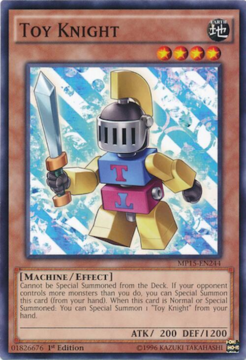 Toy Knight MP15-EN244 card from 2015 Mega-Tins Mega Pack