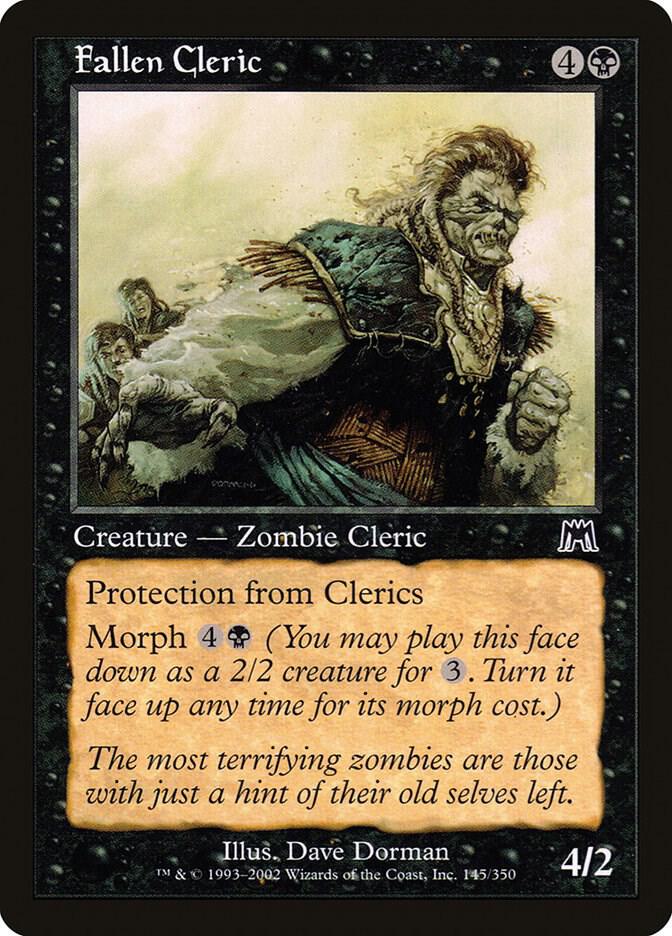 Fallen Cleric 145 card from Onslaught