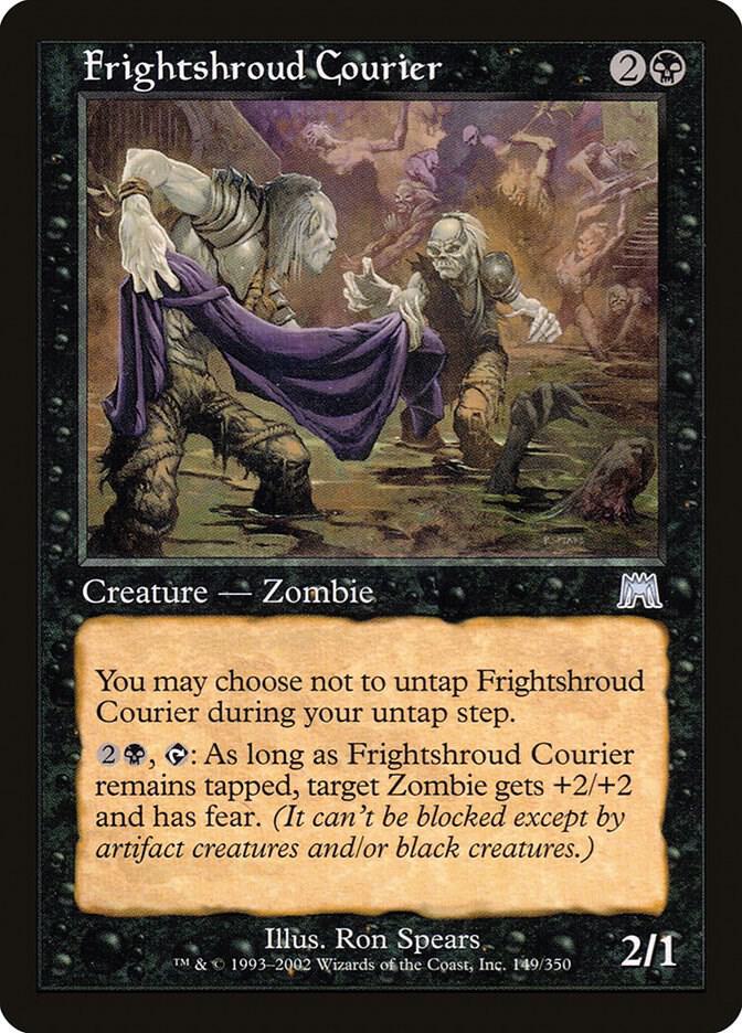 Frightshroud Courier 149 card from Onslaught