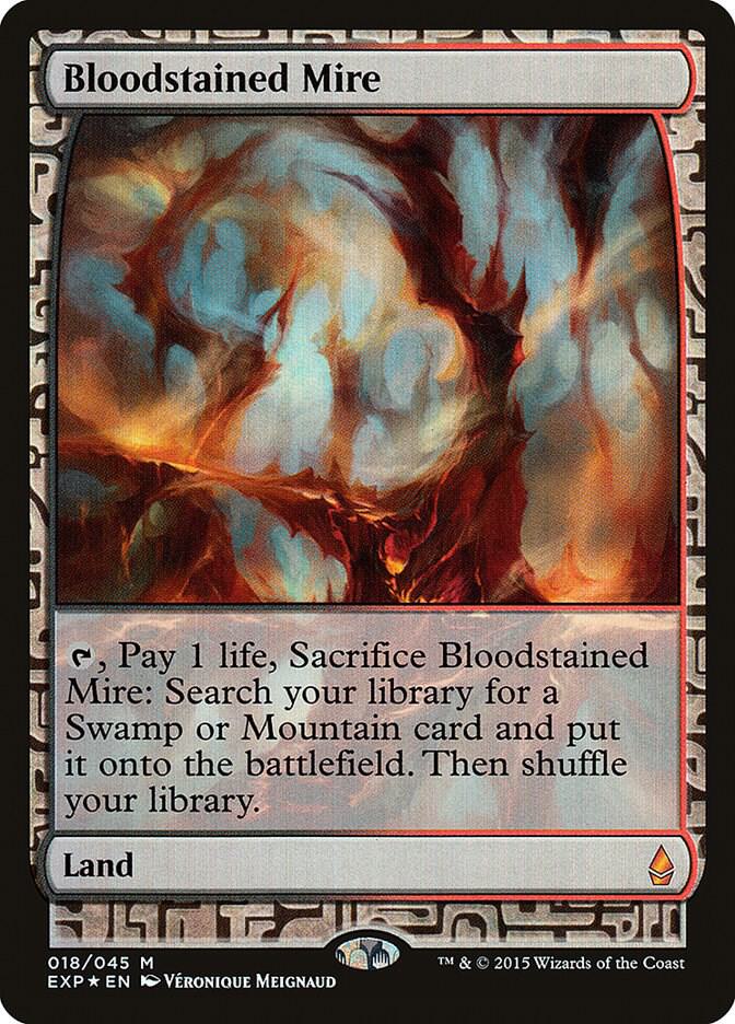 Bloodstained Mire 18 card from Zendikar Expeditions