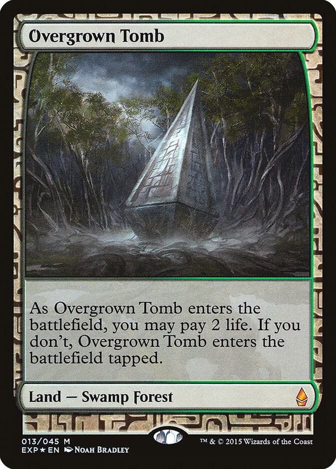 Overgrown Tomb 13 card from Zendikar Expeditions
