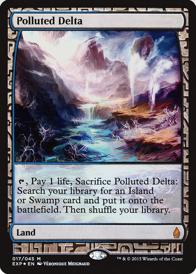 Polluted Delta 17 card from Zendikar Expeditions
