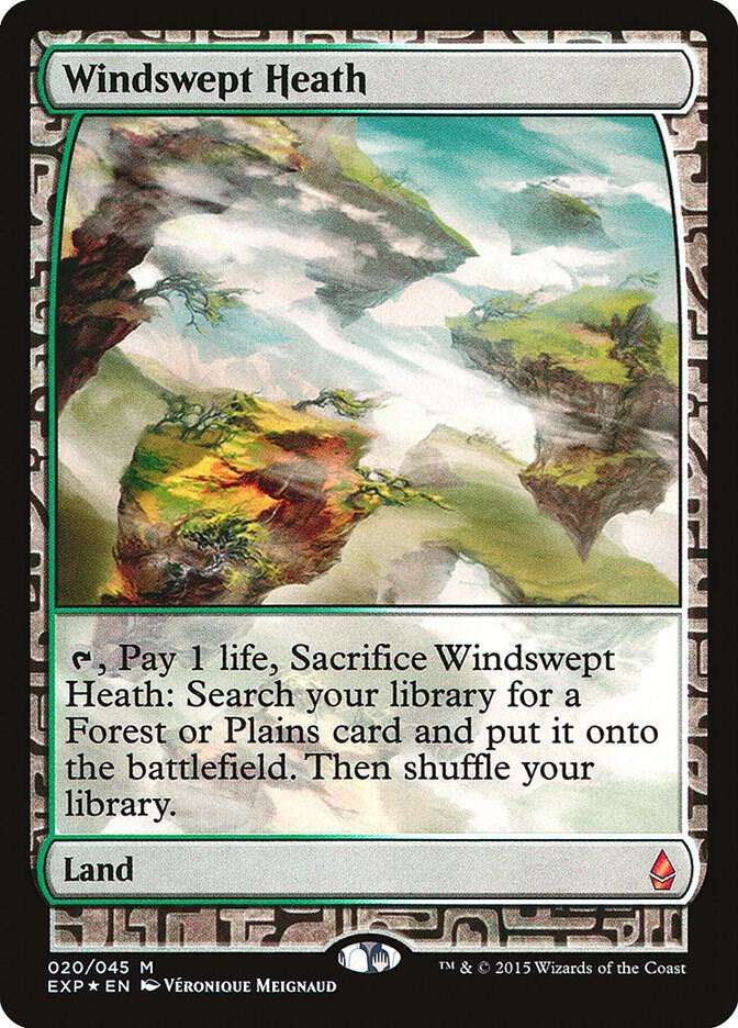 Windswept Heath 20 card from Zendikar Expeditions