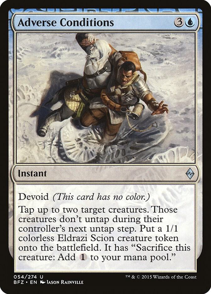 Adverse Conditions 54 card from Battle for Zendikar