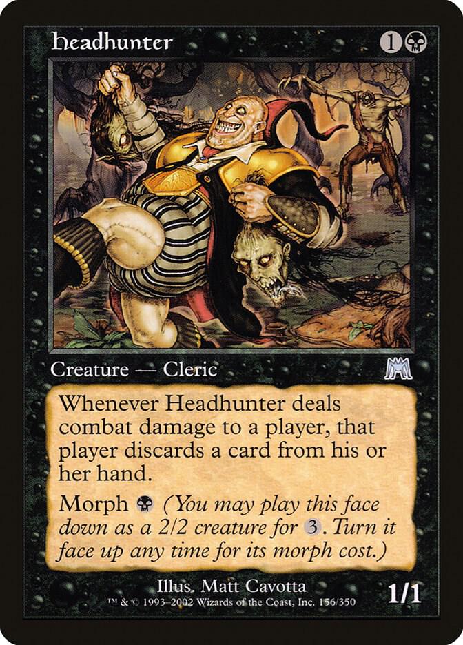 Headhunter 156 card from Onslaught