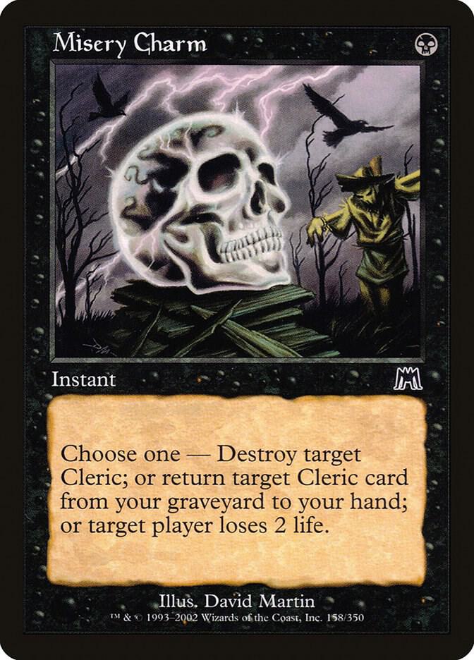 Misery Charm 158 card from Onslaught