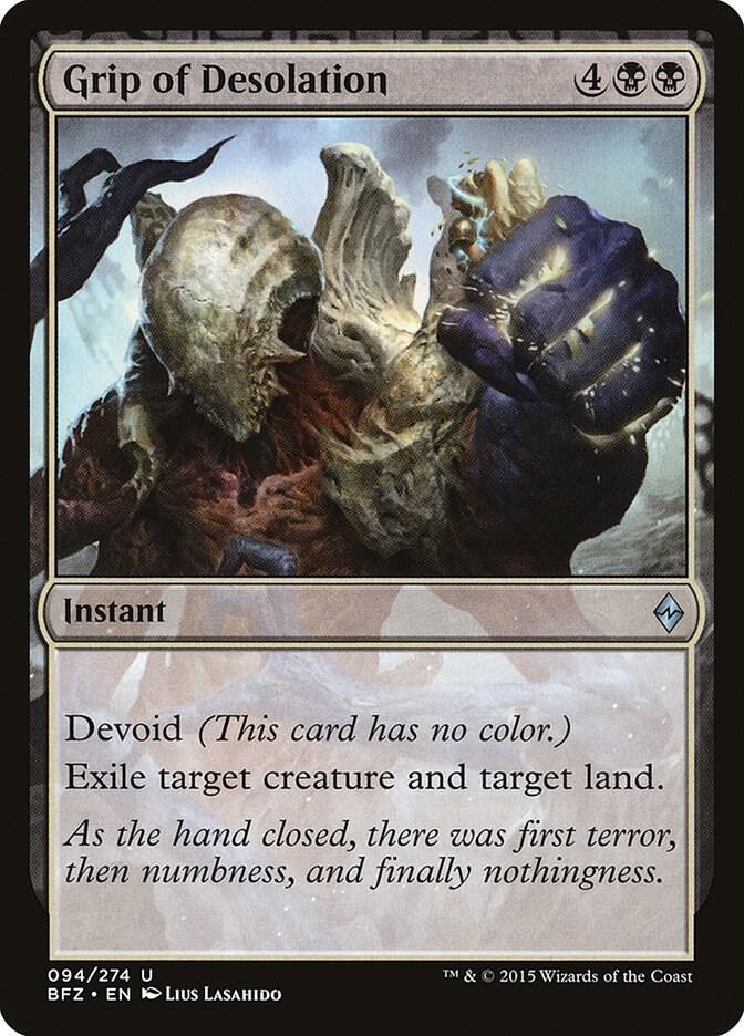 Grip of Desolation 94 card from Battle for Zendikar