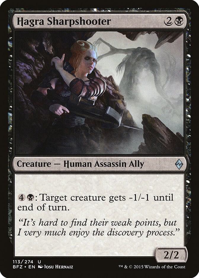 Hagra Sharpshooter 113 card from Battle for Zendikar