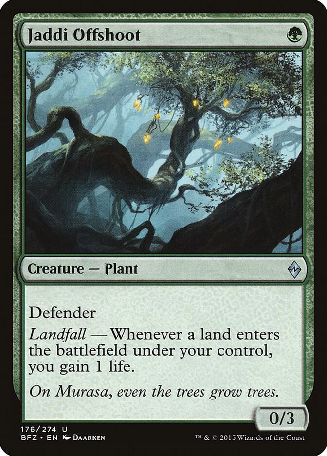 Jaddi Offshoot 176 card from Battle for Zendikar