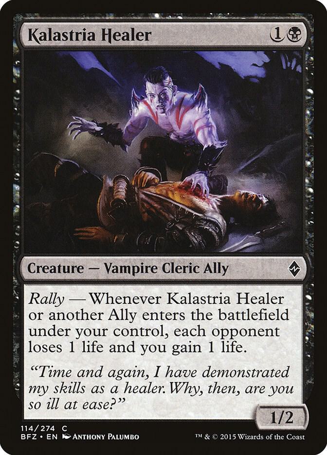Kalastria Healer 114 card from Battle for Zendikar
